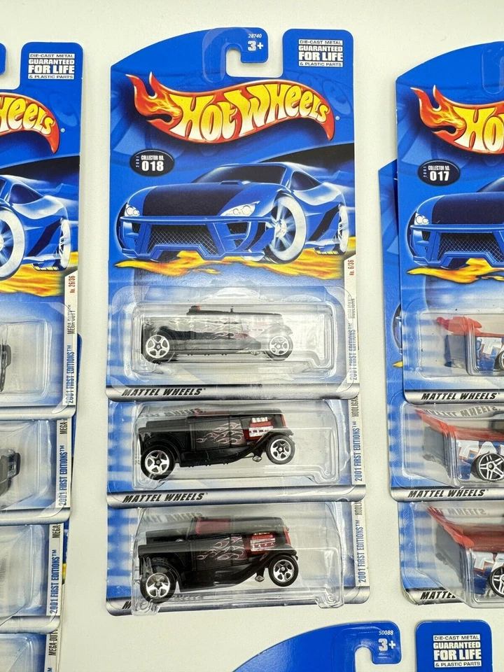 Hot Wheels 2001 Primera Edición Mattel Wheels Lote de (18) Duplicados -Nuevo- Foto 3 de 4