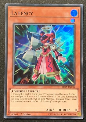 Latenz | FIGA-DE035 | Super Rare | 1. Auflage | YuGiOh TCG