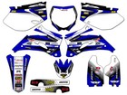 2006-2007 YAMAHA YZ 250F 450F GRAPHICS KIT DECALS 250 450 F DECO YZ250F YZ450F