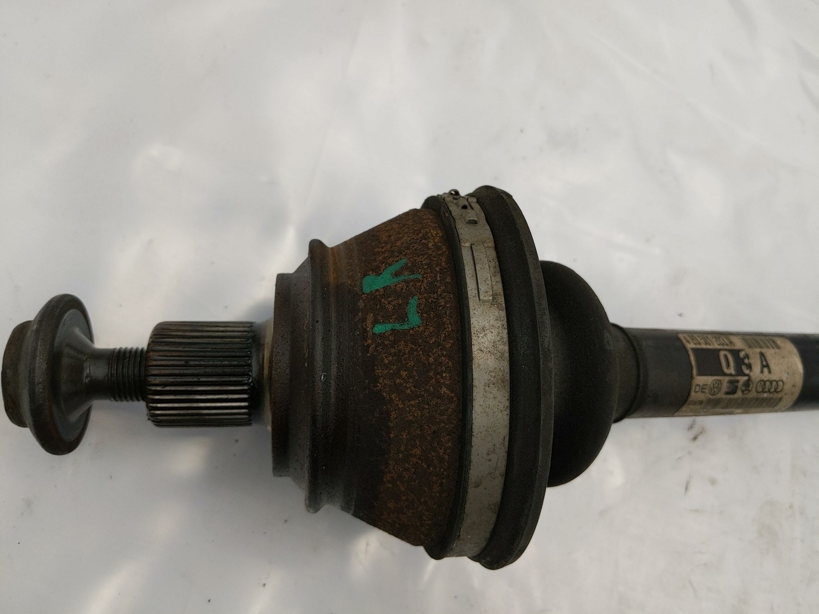 2005 BENTLEY CONTIENTAL GT DRIVER'S LEFT SIDE REAR AXLE SHAFT CV OEM 4E0501203A