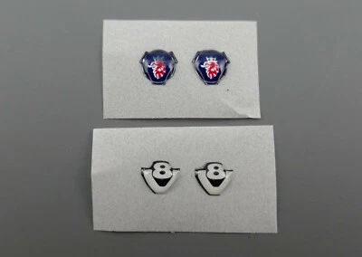 Für Tamiya Scania Truck V8 + Greif Aufkleber Set 7,5mm mini farbig 1:14