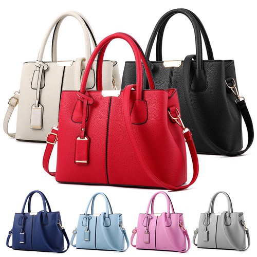 Fashion Women Leather Handbag Tote Shoulder Bag Purse Messenger Crossbody Bag