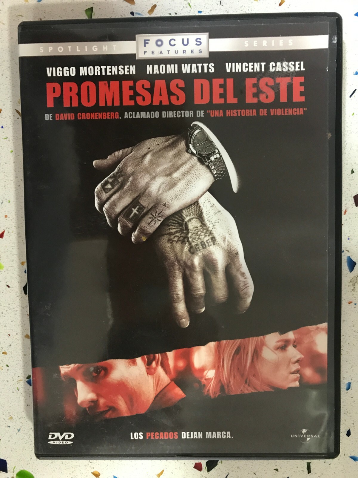 Eastern Promises DVD Viggo Mortensen Naomi Watt Vincent Cassel D.Cronenberg Am