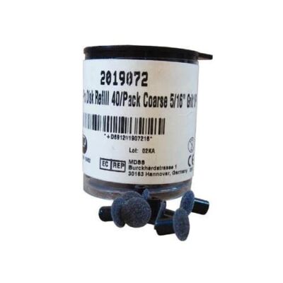 Poli-Pro Disc Refill, Coarse 5/16'' Grit Up, 40 Discs