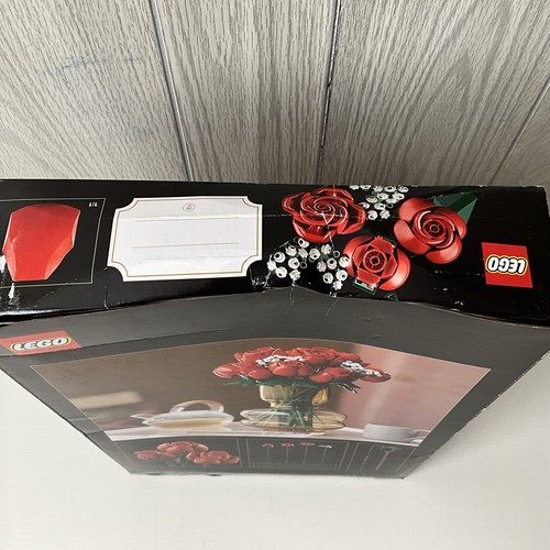 LEGO Icons Botanical Collection Bouquet of Roses 10328 Building Set (Box Wear) - Picture 5 of 6