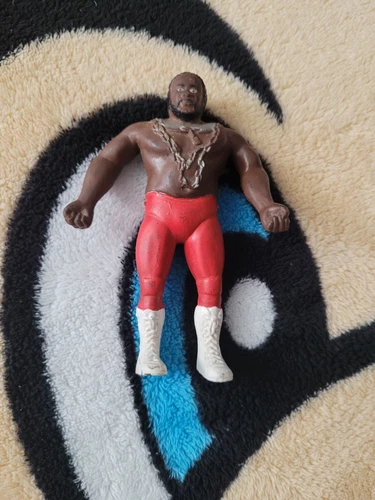 Vintage WWF WWE Action Figure LJN Mini Junkyard Dog