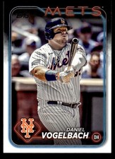 2024 Topps Series 1 Daniel Vogelbach New York Mets #345 19237