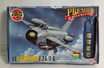 Airfix - 1/48 EE Lightning F-2A/F-6. Düsenjäger Modellbausatz - selten