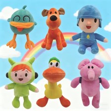 Plush Toy Small P Youyou Pocoyo Plush, Barto Duck Puppy, Lula Aili Elephant Doll