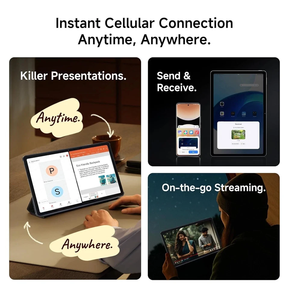 Redmi Pad 2 (6GB 128GB Grey) Wi-Fi + Cellular Helio G100-Ultra global Version - Image 4 of 4