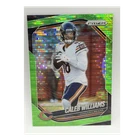 2025 Panini Prizm Caleb Williams Chicago Bears #124 Green Pulsar Prizm