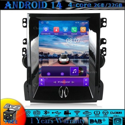 9.7''Android 14 Autoradio DAB DVR GPS SAT Navi Carplay For Chevrolet Malibu 12-15
