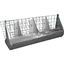 MANGIATOIA PER CONIGLI CON PORTA FIENO 39 cm