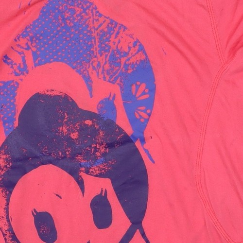 Nike Women's Pink Graphic Yoga T-Shirt Size S - Picture 10 of 12
