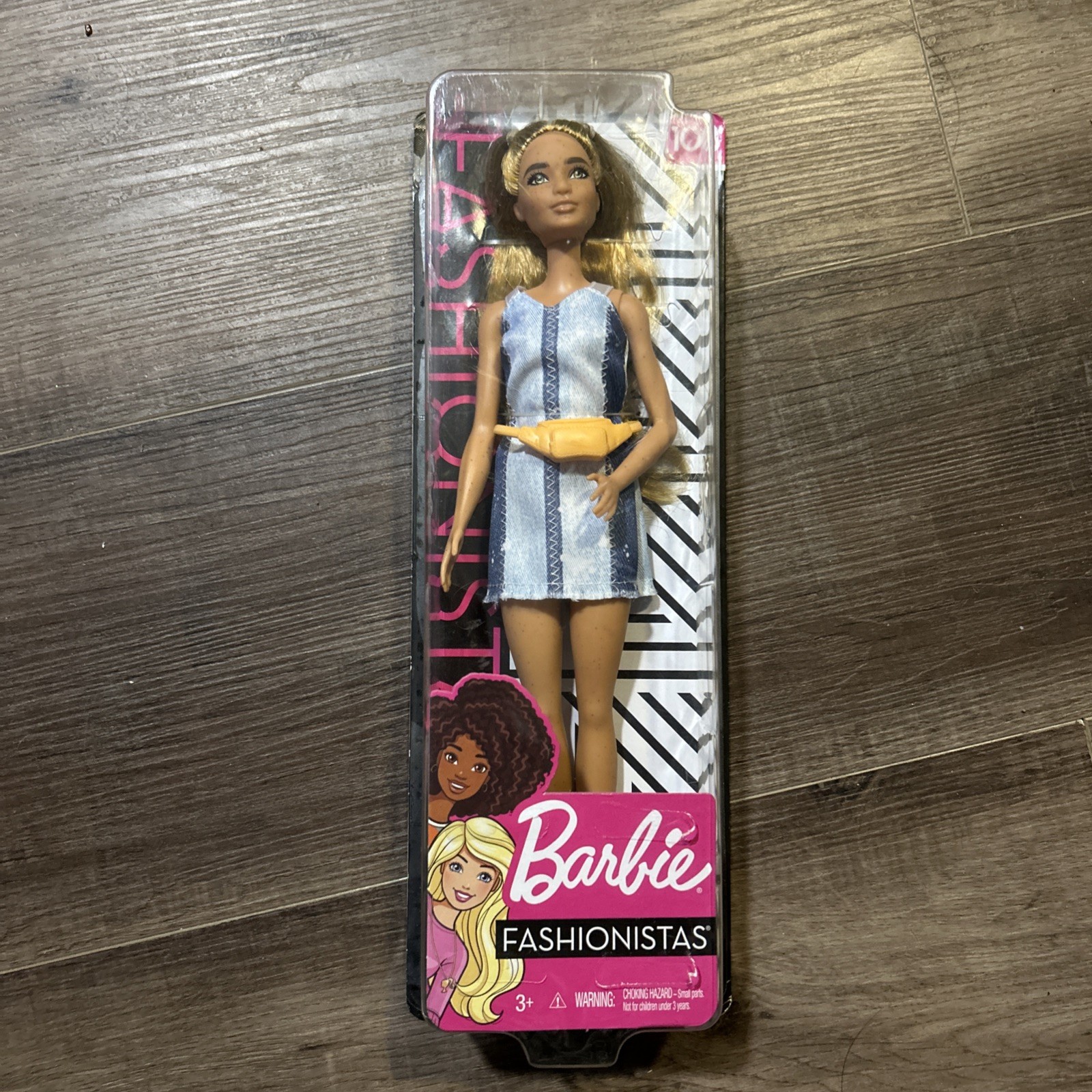 RARE 2019 Barbie Fashionistas #108 with freckles NRFB READ
