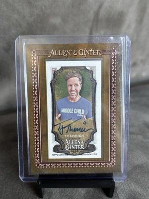 TJ Therrien 2024 Topps Allen & Ginter Framed Mini Auto Content Creator #MA-TJT