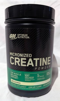 Optimum Nutrition Micronized Creatine Powder (240 Servings) - EXP 01/28 - NEW