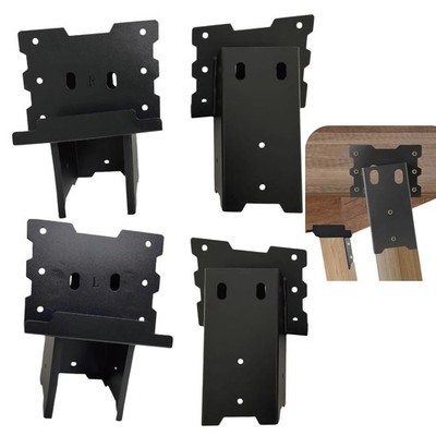 4x4 Outdoor Multi-Use Angle Brackets,Platform Bracket for Hunting Blinds, Sho...