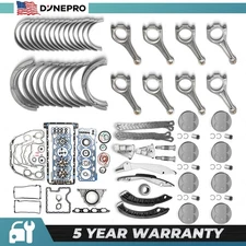 N62B44 For BMW 545i 645Ci 745Li X5 2004-2006 4.4L V8 Engine Overhaul Rebuild Kit