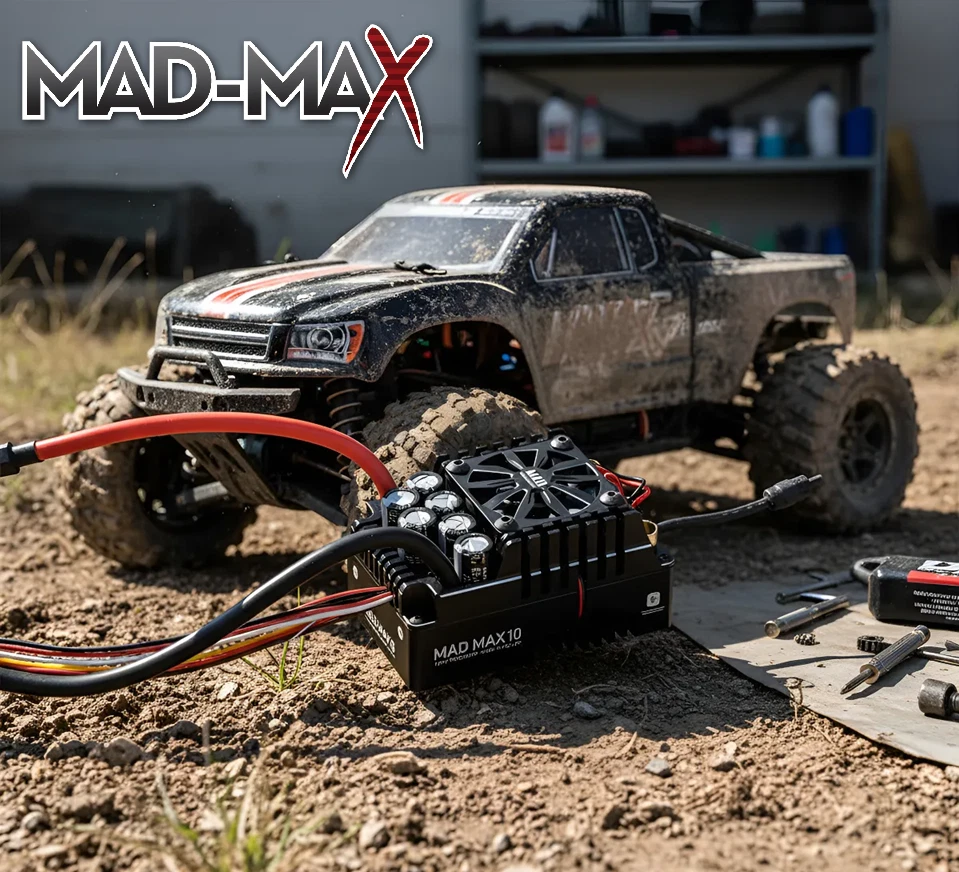 MADMAX-10 HV ESC 6-12S LiPo 50V RC 1/5 Car Brushless Motor (*NO TARIFFS TO USA) - Image 2 of 4