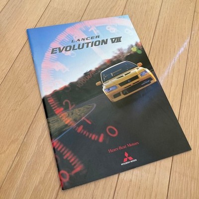 [Catalog] 2001 Mitsubishi Lancer Evolution VII 7 Japanese brochure CT9A GSR RS