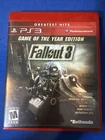 Fallout 3 -- Game of the Year Edition (Sony PlayStation 3, 2009) Pristine Disc!
