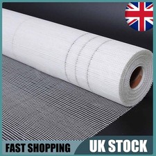 1Roll Fibreglass Mesh 160G/m2 for Plaster Rendering Crack Repair Material 1Mx12M