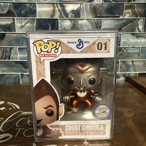Funko Pop! Count Chocula (Metallic, Ad Icons) 01 - 2011 SDCC Exclusive/480 Made
