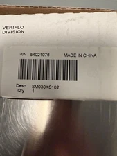 Parker Instrumentation Veriflo Valve 54021076 SM930KS102 New Sealed Package