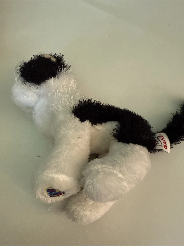 Webkinz Black and White Cat Ganz Plush Stuffed Animal No Code HM016 - Image 3 of 4