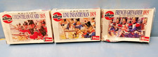 Vintage Airfix Series 1 54mm Waterloo Boxes x 3 Complete