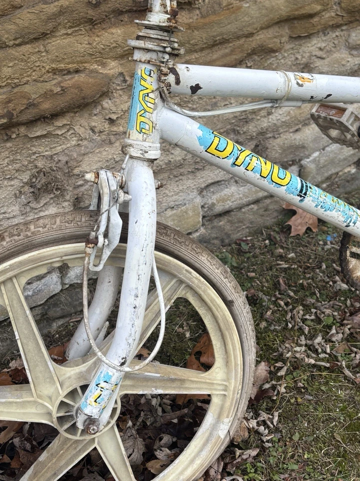 Barra de supervivencia Dyno Detour 1987 tija de sillín sello D Old School BMX GT GRANERO ORIGINAL Foto 2 de 4