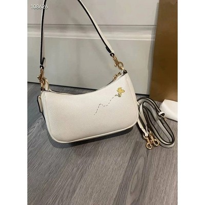 NWT Coach Peanuts Teri Shoulder Bag CBJ76 crossbody bag Snoopy