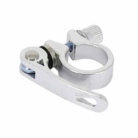 Schnellspanner-SattelstüTzenklemme Aus Silbernem Aluminium, Durchmesser 28,6 Mm