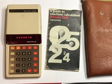 Vintage Litronix 2260 Pocket Calculator Taschenrechner alt 70er,  Funktion  o.K.
