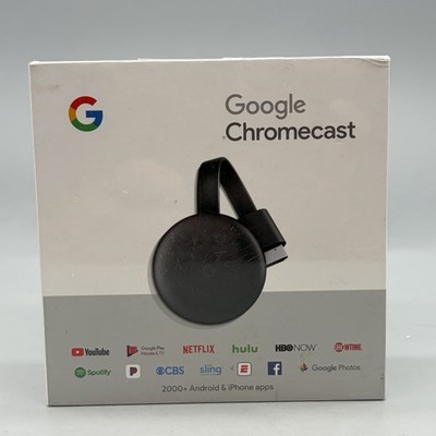 Google Chromecast (3rd Gen) Media Streamer - Sealed