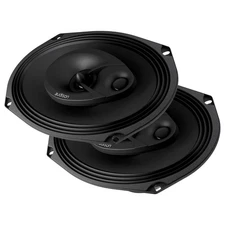 Audison APX 690 Prima Series 6x9 3-Way Coaxial Speakers + Grilles (Pair)