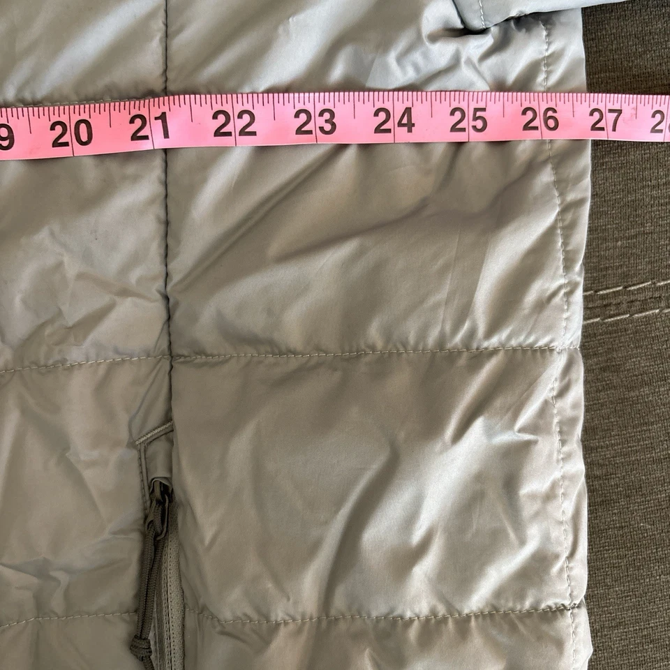 The North Face 男式 Puffer 夹克灰色带口袋 Ann 立领。 XXL。 — 第 4/4 张图片