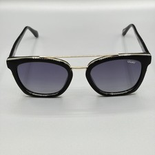 Quay Sweet Dreams 125 Sunglasses Black Gold Polarized Gradient Used