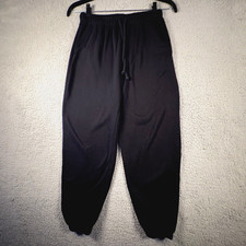 Flurtitude Active Unisex Small Black Sweat Pants