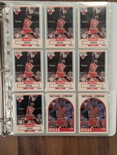 170+ Michael Jordan Cards Collection Chicago Bulls Binder Lot