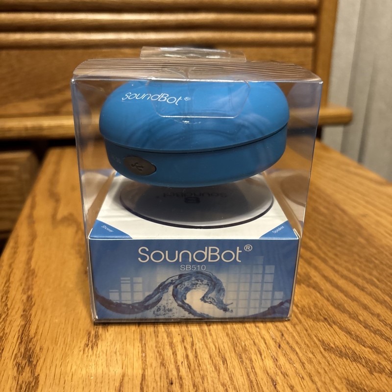 SoundBot SB510 HD Water Resistant Bluetooth 3.0 Shower Speaker, Handsfree