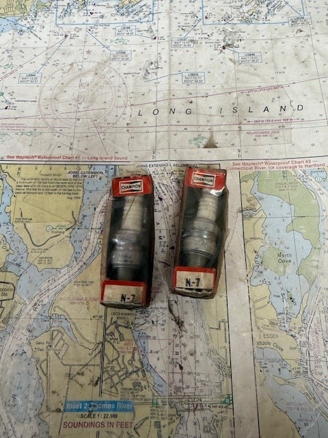 Champion pack of 2 #N-7 Spark Plug.