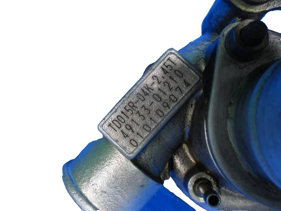 Турбокомпрессор от оригинального производителя Mitsubishi Pajero Mini H53A H58A TD015R-04K 49133-01210 б/у - Изображение 3 из 4