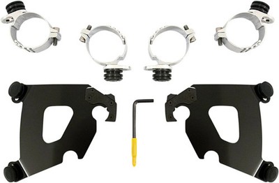 Memphis Shades Trigger Lock Cafe Verkleidung Montagesatz schwarz FXBB 1750 ABS 2018-20