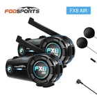 2X FX8 Air Motorcycle Bluetooth Headset Helmet Intercom 2-way 1200M Interphone