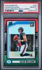 2024 Panini Donruss Caleb Williams Optic Preview-Red Green Prizm PSA 10 (RC)