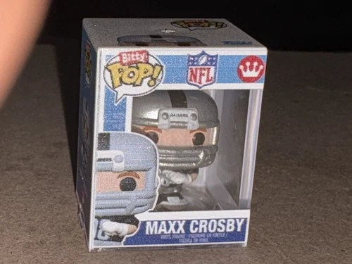 Funko Bitty POP! Maxx Crosby Las Vegas Raiders NFL Football Mini-Figure