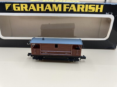 Graham Farish Spur N LMS Brake Van No 3001 - Neu & Originalverpackt