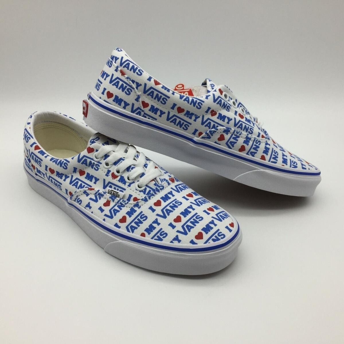 Vans Era Myvans Vans Era 'I Heart My Vans' Men's Shoes True White